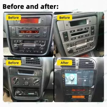 Автомагнитола Мультимедиа для Peugeot 406 1994-2005 2 Din Android Радио Carplay Car Stereo GPS Navigation Головное устройство Android Auto WIFI