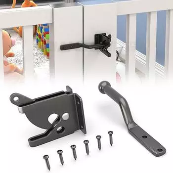 Автоматическая защелка для ворот HEAVY DUTY Inc SCREWS Автоматическая защелка для сада НОВЫЙ ТИП