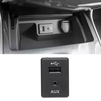 Автоматический USB-порт AUX для 370Z Altima Frontier Kicks NV Rogue Xterra 795405004 28023-4BA0B Автомобильный разъем USB-порта