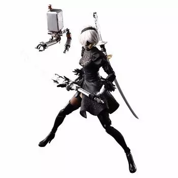 Автоматы PLAY ARTS Kai 2 B тип DX ПВХ окрашенная подвижная фигурка NieR. версия