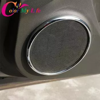 Автомобильная дверная аудио полка хромированная крышка динамика отделка для Chevrolet Cruze 2009 2010 2011 2012 2013 2014 2015 рама украшения