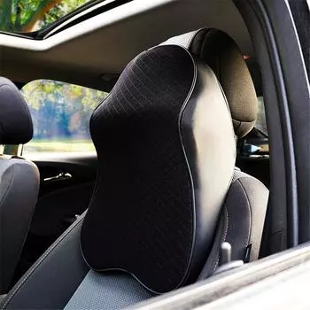 Автомобильная подушка для шеи, 3D пена с эффектом памяти, подголовник, регулируемый автоматический подголовник, подушка для путешествий, подушка для шеи, держатель, подушка для сиденья