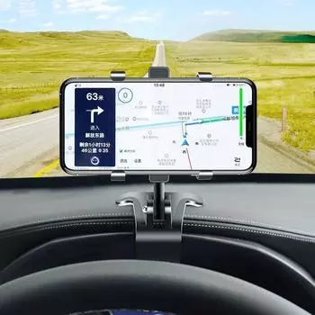Автомобильная приборная панель вращающийся регулируемый держатель телефона подставка для телефона для iPhone Samsung Xiaomi Redmi Huawei Honor Oppo автомобильный держатель телефона