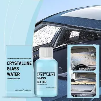 Автомобильная стеклянная вода с дезактивацией стеклоочистителя, очищающая вода Four Seasons Universal Rain Glass Water 50 мл
