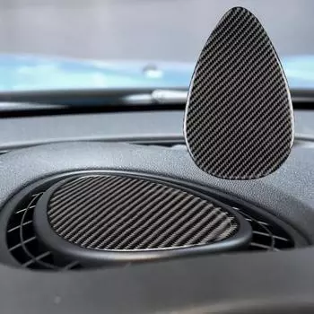Автомобильная вентиляционная крышка, наклейка, внутренняя отделка для Mini Cooper Jcw One F56 F55