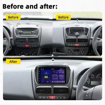 Автомобильное радио 2 Din Android 7 дюймов для FIAT DOBLO (263)/OPEL COMBO TOUR 2010-2015 WIFI Мультимедийный проигрыватель Навигация Авторадио Carplay