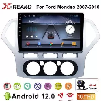 Автомобильное радио 9 для Ford Mondeo 2007 2008 2009 2010 Android Auto Carplay Мультимедиа Видеонавигация WIFI Головное устройство 1GB+32GB carplay