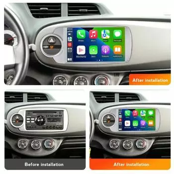 Автомобильное радио Navifly Android Auto Wireless 8-Core для Toyota Yaris 2012-2017 GPS CarPlay Monitor Автомобильные интеллектуальные системы Stereo BT
