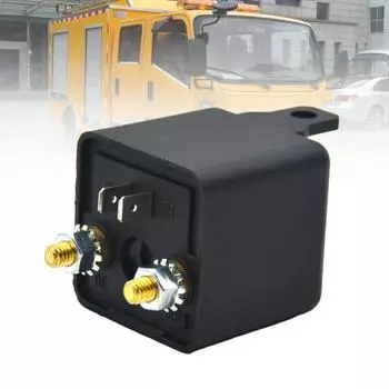 Автомобильное реле High 12V Heavy Black Duty Power 200A, универсальное электрическое реле для автомобиля