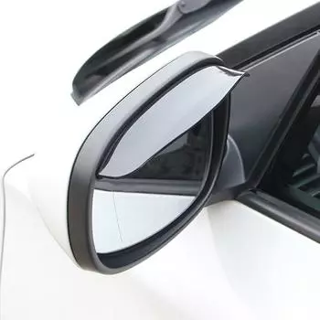 Автомобильное зеркало заднего вида, дождевик, блокирующий чехол для Mitsubishi Asx Lancer 10 Outlander Pajero Sport 9 Colt Carisma Galant чёрный