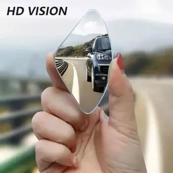 Автомобильное зеркало заднего вида HD Reflective Blind Spot Mirror 360 градусов Auxiliary Mirror Scalloped Mirror