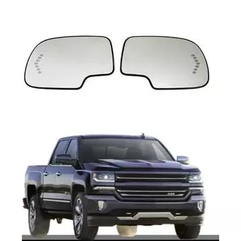 Автомобильное зеркало заднего вида с подогревом для Cadillac для Escalade для Chevy Avalanche Silverado 1500 2500 для Sierra 2003 2004- Left