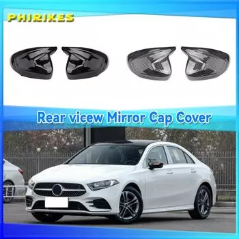 Автомобильное зеркало заднего вида, защитное украшение для Mercedes Benz a Class W177 2018 A180 1pc Black Right