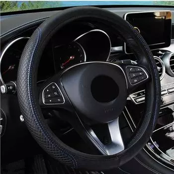 Автомобильные аксессуары, чехол на руль, оплетка Cubre Volante, авто для Bmw X3 E83 Honda Fit Volvo S60 Focus Mk3 Cupra