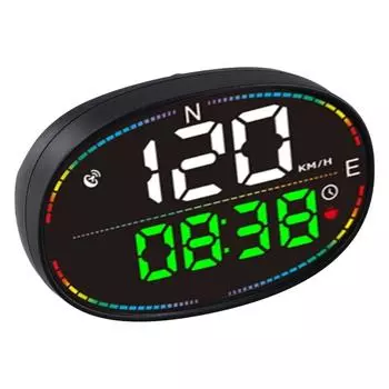 Автомобильные аксессуары Head Up Display Car HUD Head Up Display Одометр Счетчик 80*54*31 мм ABS+PC Автомобильный GPS Высокая универсальность CHINA