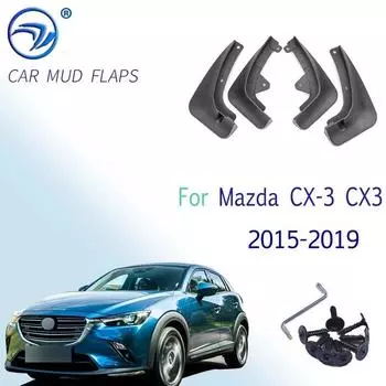 Автомобильные брызговики для Mazda CX-3 CX3 2015 2016 2017 2018