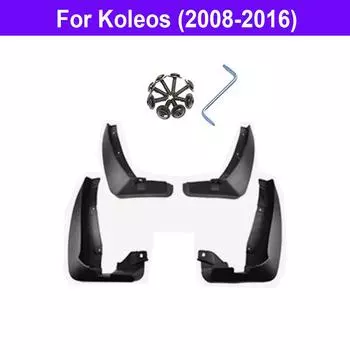 Автомобильные брызговики для Renault Duster HM Koleos Captur Samsung Latitude KZE K ZE аксессуары брызговики Fender Koleos (2008-2016)