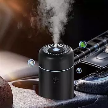 Автомобильные диффузоры для эфирных масел, USB-диффузор ароматов, диффузоры ароматерапевтических масел, 7 цветов для автомобиля, дома, путешествий, белый CHINA