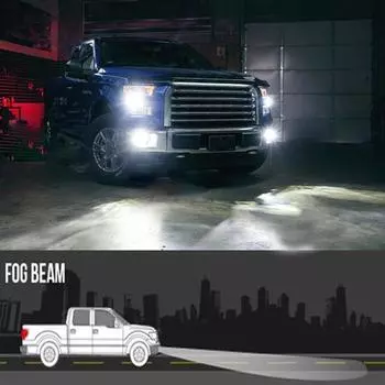 Автомобильные противотуманные фары H8 H9 H11 H16 8000K Ice Blue 100W светодиодные лампы для фар Комплект противотуманных фар 2323 светодиодный чип высокой мощности