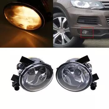 Автомобильные противотуманные фары в сборе 9006 12 В 55 Вт лампочки для VW Touareg MK2 (7П5) 2010-2015 Противотуманные фары дневного света