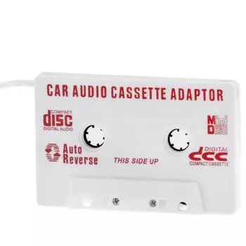 Автомобильный аудиокассетный адаптер для iPod/MP3/CD-плеера