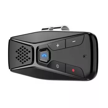 Автомобильный Bluetooth Handsfree Солнцезащитный козырек Bluetooth Handsfree Телефон Автомобильный мобильный телефон Беспроводной стерео MP3-плеер Беспроводной чёрный