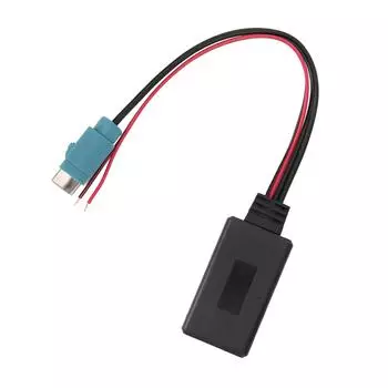 Автомобильный Bluetooth-модуль AUXIN-кабель для замены беспроводного аудиоадаптера для Alpine IDAX001 IVA205R чёрный