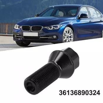 Автомобильный болт Lug Bolt 36136781151 Черный Автомобильные аксессуары для BMW