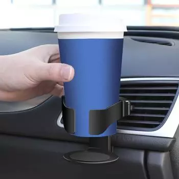 Автомобильный держатель для бутылки с водой для стакана, вентиляционное отверстие для автомобиля, держатель для бутылки с водой для автомобиля, грузовика чёрный