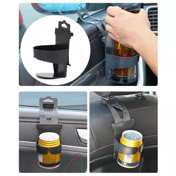 Автомобильный держатель для чашки, крючок, автоматическое крепление на окно, держатель для бутылки, вентиляционное отверстие, держатель для напитков, держатель для бутылки с водой, кофе