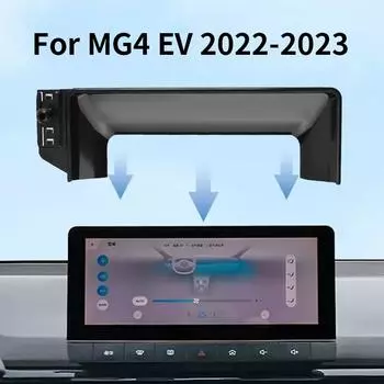 Автомобильный держатель для телефона для MG 4 EV 2022-2023 New Energy Экран навигации Wireless Bulls Большой формат for MG4 Base 22-23