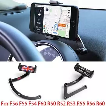 Автомобильный держатель для телефона для MINI Cooper R50 R52 R53 R55 R56 R57 R60 R61 F54 F55 F56 F57 F60 2008-2020 телефон GPS кронштейн аксессуары красный