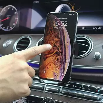 Автомобильный держатель для телефона, подходит для Mercedes Benz-E Class 2017-2023, CLS Class 2019-2023, подставка для телефона с автоматической блокировкой [толстый чехол и; Большой телефон Fit for Honda Civic 2016-