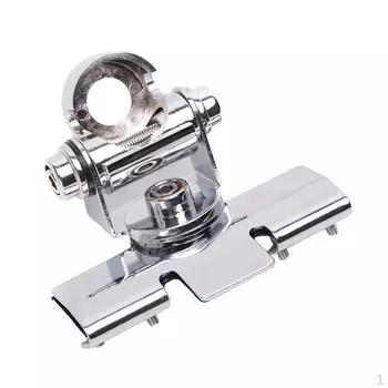 Автомобильный держатель Ham Mount Metal Holder Clips для мобильного радио RB-400, простой в использовании серебряный
