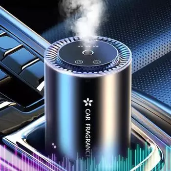 Автомобильный диффузор со светодиодной подсветкой Starry Ambient Light 50 мл, одеколон, парфюм, освежитель воздуха для автомобиля, ароматизаторы для автомобилей, ароматизаторы