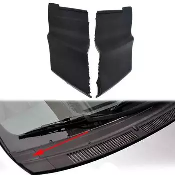 Автомобильный дворник, боковая накладка на капот для Toyota Yaris 4-двери 2006-2010, авто пластиковые аксессуары Drcoration Left