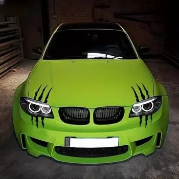 Автомобильный фонарь Brow Gripper Sticker Фара Капот Царапина Автомобиль Декоративные следы от когтей Stick Light Brow аксессуары Инструменты 1pcs