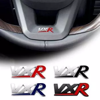 Автомобильный креативный логотип VXR на руль, внутренняя эмблема, наклейка для Vauxhal Corsa DE Astra HJ Insignia Zafira