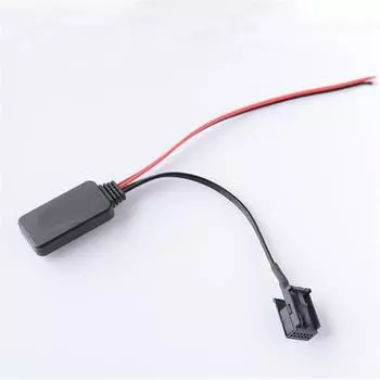 Автомобильный модуль Bluetooth AUX аудио адаптер 12-контактный порт для BMW X5 X3 Z4 E83 E85 E86 красный
