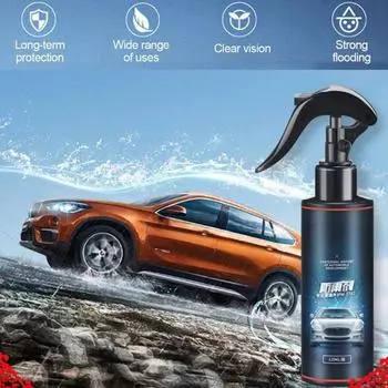 Автомобильный непромокаемый агент, агент для покрытия автомобильного стекла, непромокаемый агент, средство для удаления следов дождя со стекла, масляной пленки