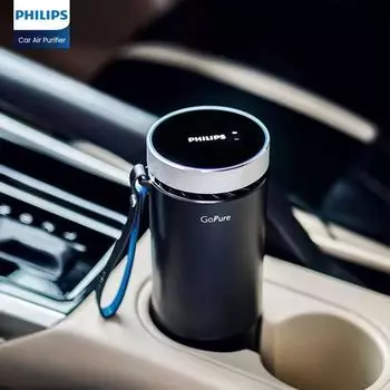 Автомобильный очиститель воздуха Philips чёрный