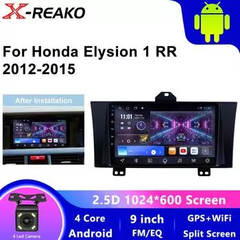 Автомобильный Радио Мультимедиа Видео GPS Для Honda Elysion 1 RR 2012 - 2015 Android Навигация Автомобильный Плеер Android Авто Экран Для Автомобиля 1GB+32GB carplay
