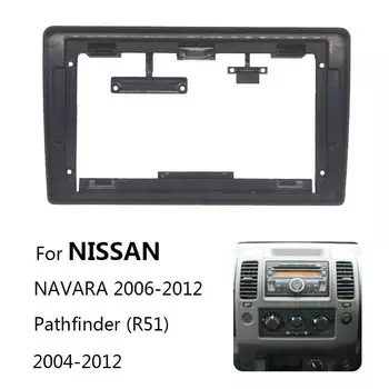 Автомобильный радиоприемник, стерео панель для Nissan NP300 NAVARA, платформа/шасси (Д40) Следопыт 3 (Р51) Монтажный комплект рамки лицевой панели only fascia