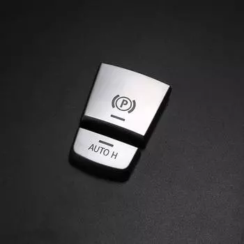 Автомобильный ручной тормоз Auto Hold P Switch Кнопка наклейка Крышка Накладка Защитные аксессуары для BMW F07F10 F12 F20 F25 F15 F26