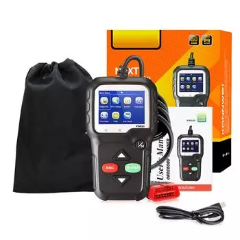 Автомобильный сканер OBD2, считыватель кодов неисправностей двигателя OBDII CAN, диагностический сканер, проверка света двигателя, DTCLookups