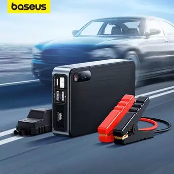 Автомобильный стартер Baseus 1200A, 12000 мАч чёрный