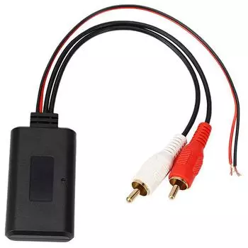 Автомобильный универсальный беспроводной Bluetooth-модуль, музыкальный адаптер, аудиокабель Rca Aux, стерео 2RCA, беспроводной