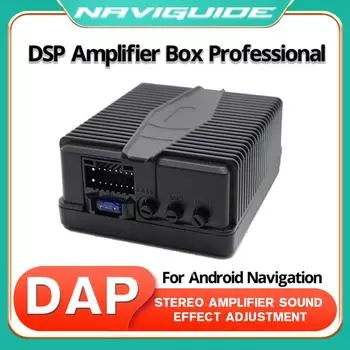 Автомобильный усилитель DSP 80 Вт*4 Hi-Fi усилитель звука цифровые звуковые процессоры для автомобильных динамиков сабвуфер мощность автомобильного радио стерео усилитель