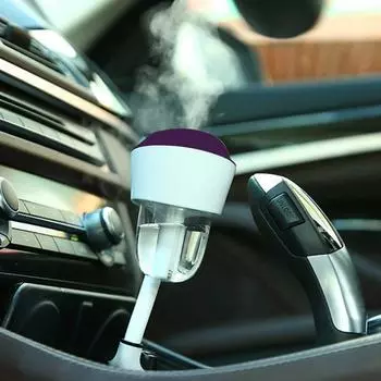 Автомобильный увлажнитель воздуха USB-диффузор воздуха многофункциональные автомобильные осушители воздуха с автоматическим отключением для автомобилей дома спальни фиолетовый