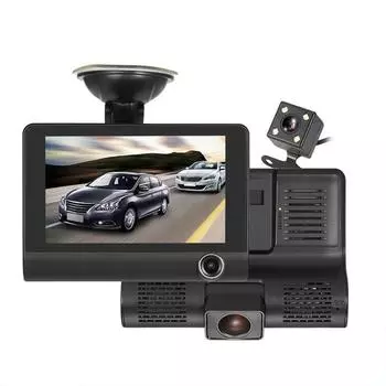 Автомобильный видеорегистратор WIFI HD 1080P, внутренняя камера для автомобиля, двойная/трехсторонняя камера, видеорегистратор, видеорегистратор, мини-видеорегистратор, видеокамера